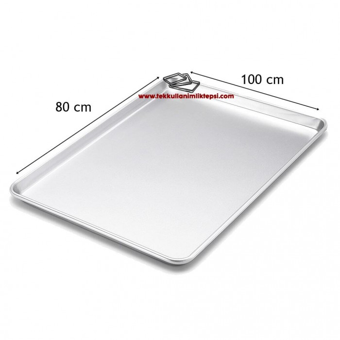 Poğaça Tepsisi Düz 80x100 cm Poğaça Tepsisi Düz 80x100 cm