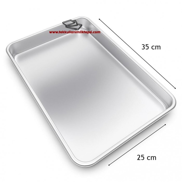 Tek Kullanımlık Tepsi 25x35 Geniş Kenar